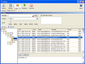 Logger tree screenshot thumbnail
